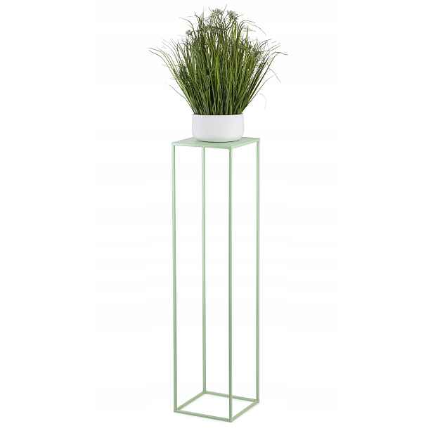 Seledinový stabilní držák na květináč, kovový stojan na květiny, loftové rostliny, 100 cm