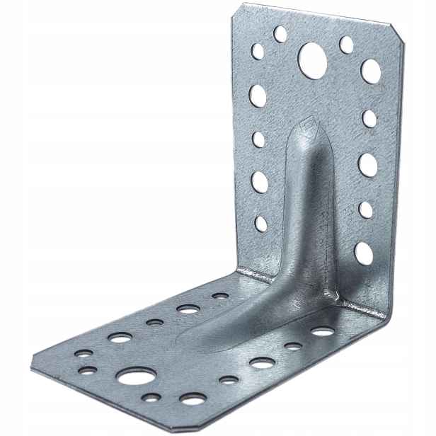 Tesařský úhelník spojovací s prolisem 90x90x65 x 1,5 mm KP1E 50 Ks