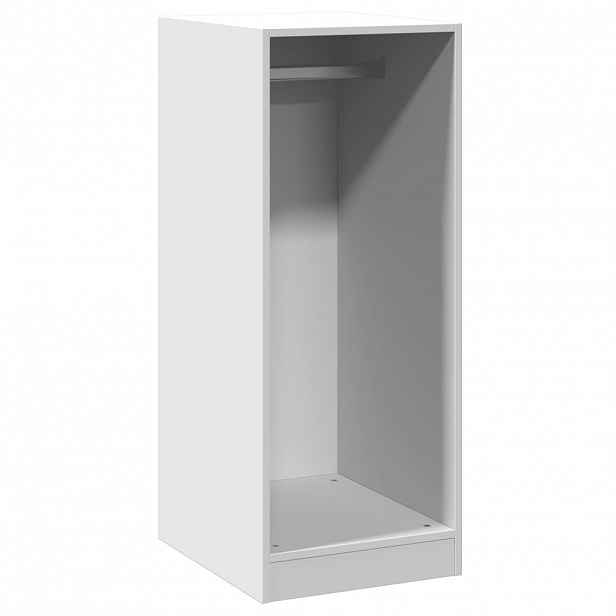 vidaXL Šatní skříň bílá 48 x 41 x 102 cm kompozitní dřevo
