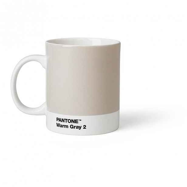 Šedý hrnek Pantone, 375 ml