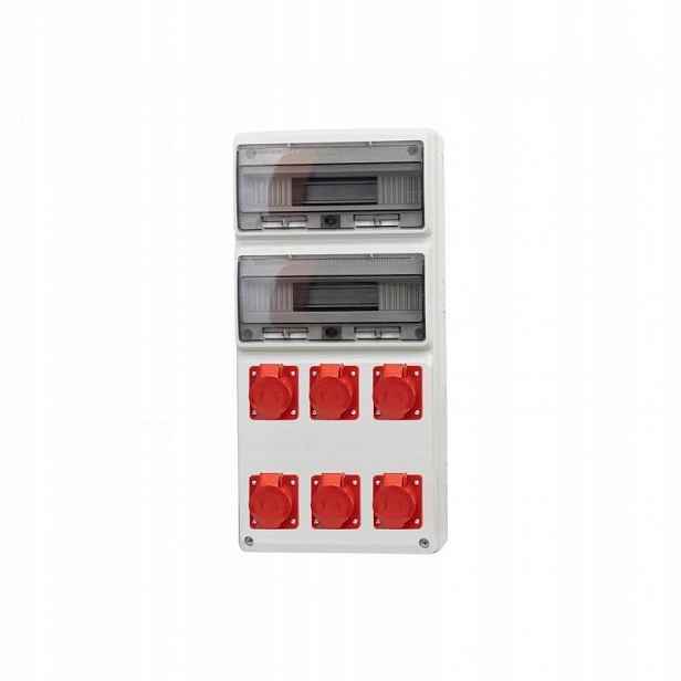 Rozvaděč Legato 32M 2x16A/5P, 4x32A/5P IP44