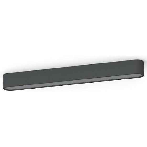 Stropní Svítidlo Soft Grafitové 1xT8 11W Led 3000K 63cm Závěsné svítidlo Domů
