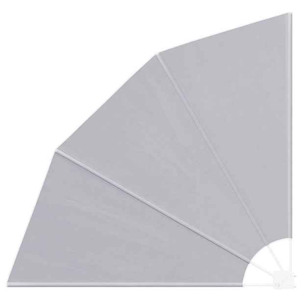 vidaXL Zástěna na balkon 160 x 160 cm Polyester Šedá