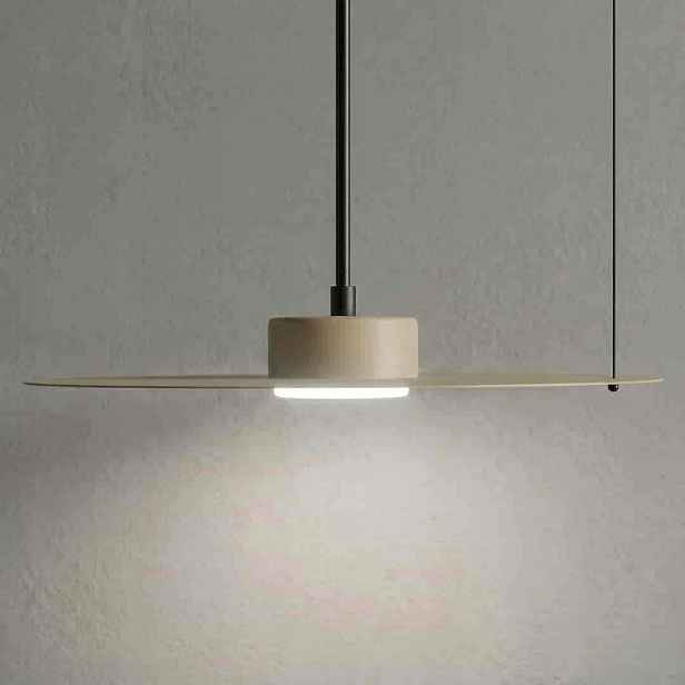 Závěsná lampa Piatto Taupe 1xGX53 fi 350 mm
