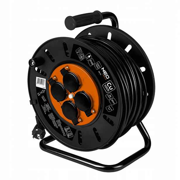 Prodlužovací Kabel bubnový 30 m 3 x 1.5 mm2 Neo