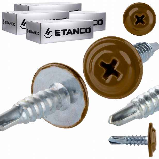 Samovrtné podložky 4,2 x 16 mm Ral 8003 1000 ks Etanco Gm-b