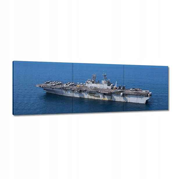 Obrazy 120x40 Letadlová loď Loď Moře