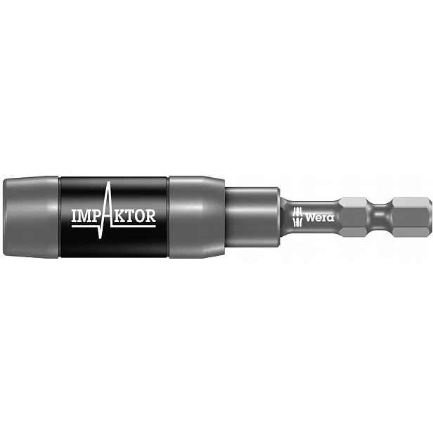 Držák bitů Wera Impaktor 1/4 s přidržovacím kroužkem a magnetem