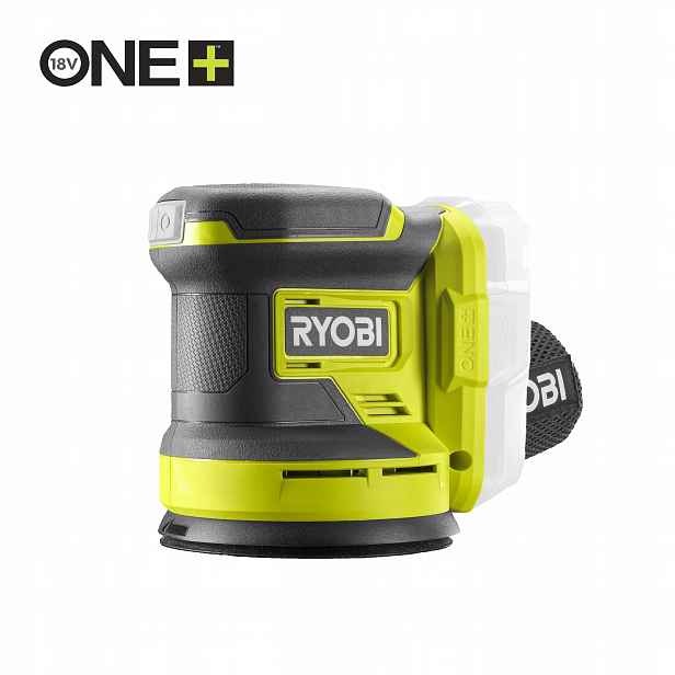 Ryobi RROS18-0 18V One+ excentrická bruska rozměr brusné desky 125mm