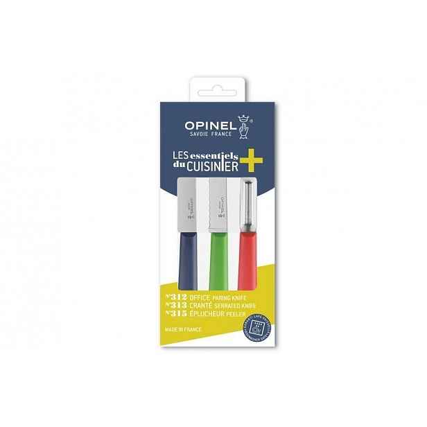 Sada Trio Opinel Essentiels N°312, 2 nože + škrabka
