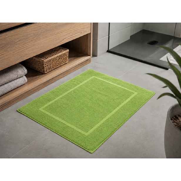 Hotelová předložka COMFORT COLOR 50 x 75 cm, zelená