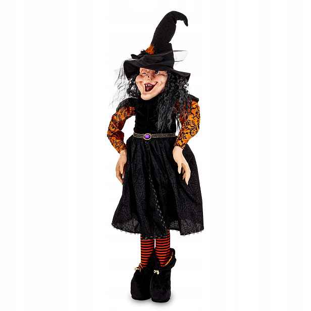 Ozdoba Čarodějnice kouzelná Dekorativní temný Halloween pohádkový