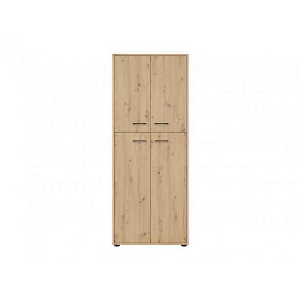 Regál BELLARMINO 4D, dub artisan