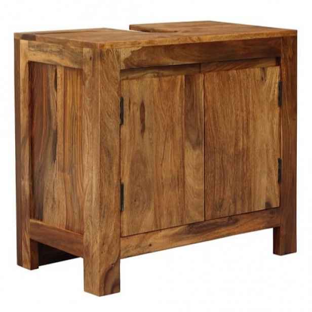 Skříňka pod umyvadlo Gani 65x60x35 cm z indického masivu palisandr GANI-KSU
