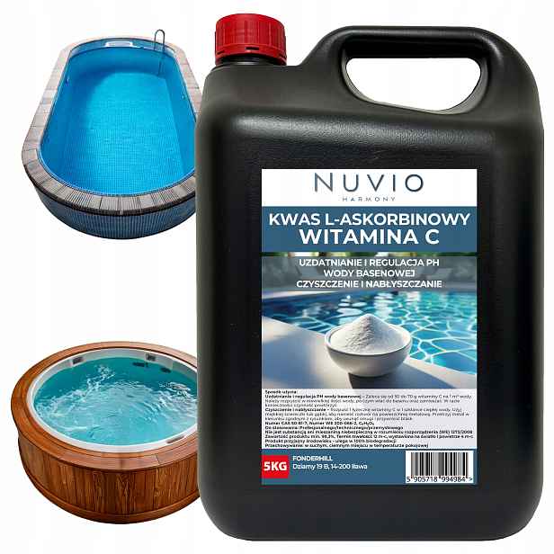 Vitamín C 5 kg l-askorbový Nuvio