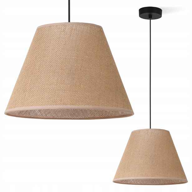 Závěsná Stropní Lampa Lustrová Lampa Juta Boho Do Ložnice Obývacího Pokoje Kuchyně