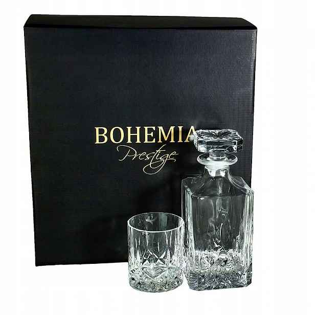 Bohemia Prestige Classico N Sada Na Whisky: Karafa 6 Sklenic
