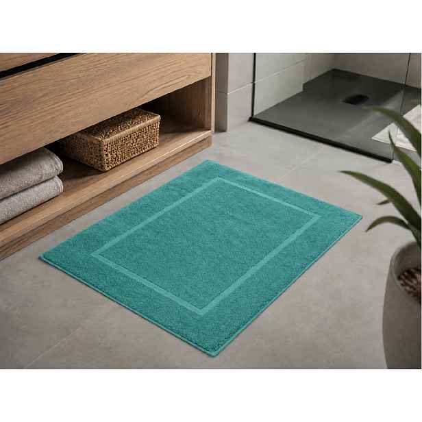 Hotelová předložka COMFORT COLOR 50 x 75 cm, petrolejová