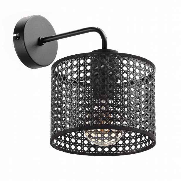 Nástěnné Svítidlo Led Ratanové Noční Lampa Ratanové Přírodní E27