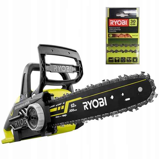Bezuhlíková řetězová pila Ryobi 18V OCS1830 řetěz Ryobi 30 cm