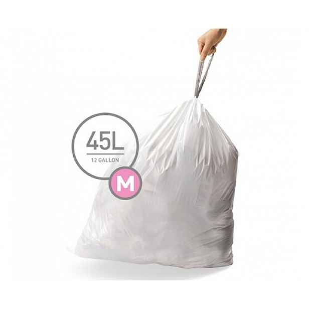 Sáčky do odpadkového koše 45 l Simplehuman zatahovací 20 ks SHCW0173