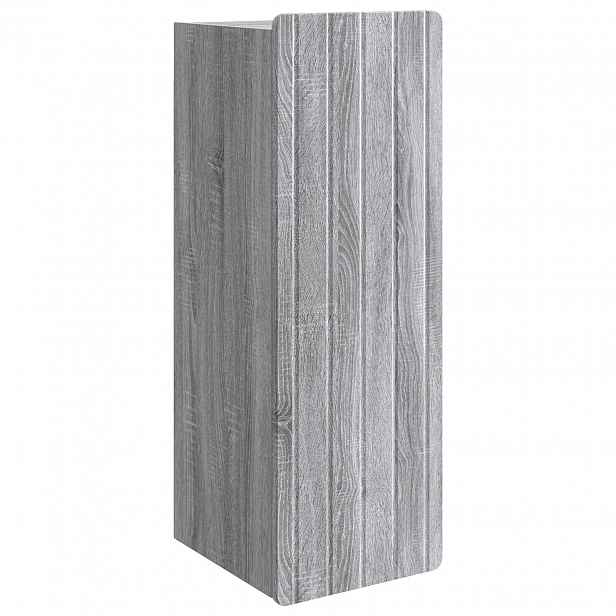 vidaXL Nástěnná skříň Šedý Sonoma 33 x 34,5 x 94 cm Kompozitní dřevo