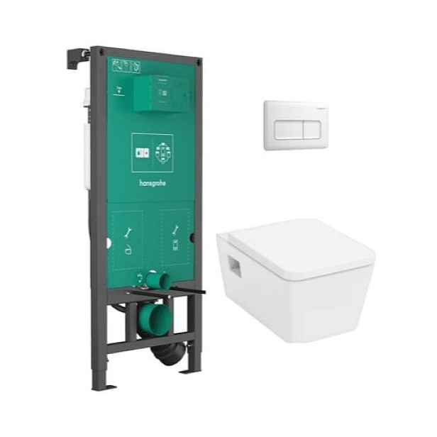 Závěsný WC set Hansgrohe EluPura Original Q HGWCBAL13