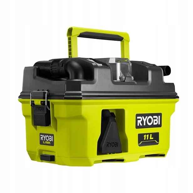 Akumulátorový Vysavač Na Suché I Mokré Vysávání 11 L Ryobi RV1811-0