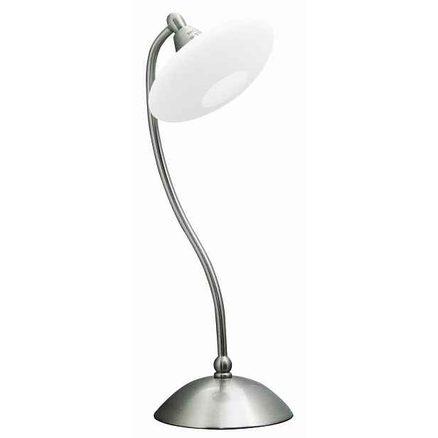 Stolní lampa Candellux Elisa stříbrná