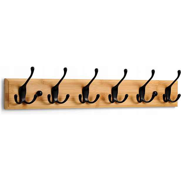 Levný Šatní ramínko na dřevo Larhn černý