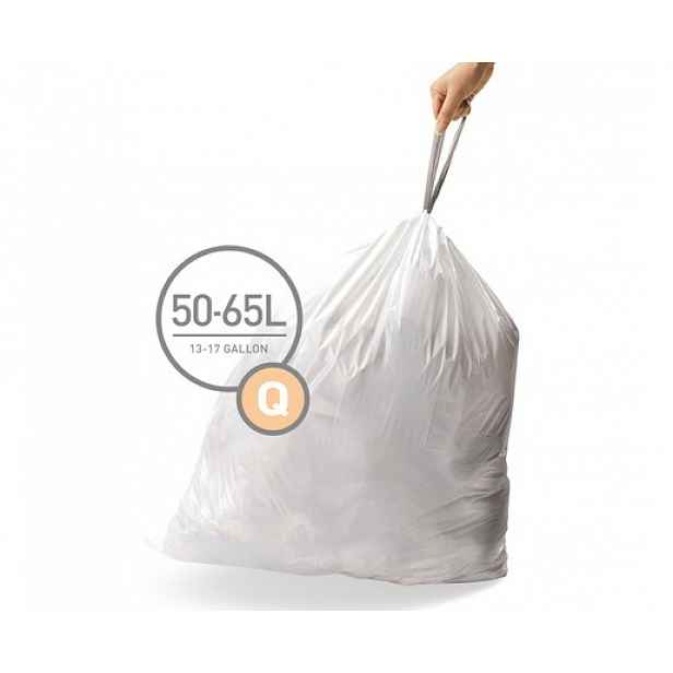 Sáčky do odpadkového koše 50-65 l Simplehuman zatahovací 20 ks SHCW0176