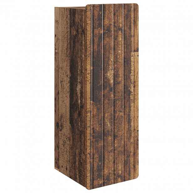 vidaXL Nástěnná skříň Staré dřevo 33 x 34,5 x 94 cm Kompozitní dřevo