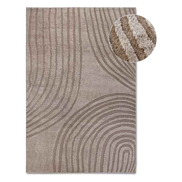 Béžový koberec 200x280 cm Pigment Beige – Elle Decoration