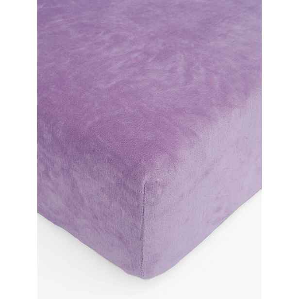 MKLuzkoviny.cz Prostěradlo mikroplyš Deluxe 90 x 200 cm - levandulové