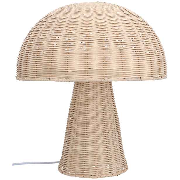 Pletená stolní lampa ratanová 40W E27 IP20 Anvo Manado 35x39 Cm