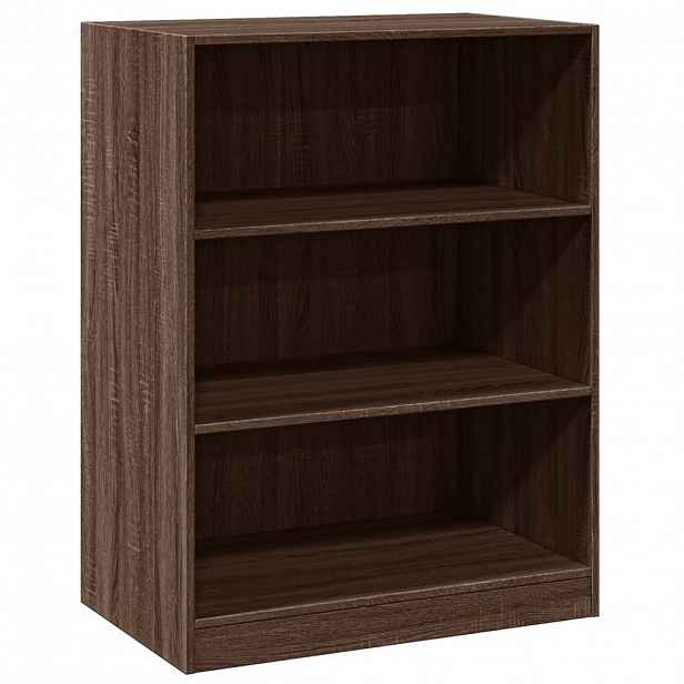 vidaXL Šatní skříň hnědý dub 77 x 48 x 102 cm kompozitní dřevo
