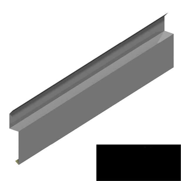 Dilatační lišta RS138A-90 SP 25 RAL 9005 černá