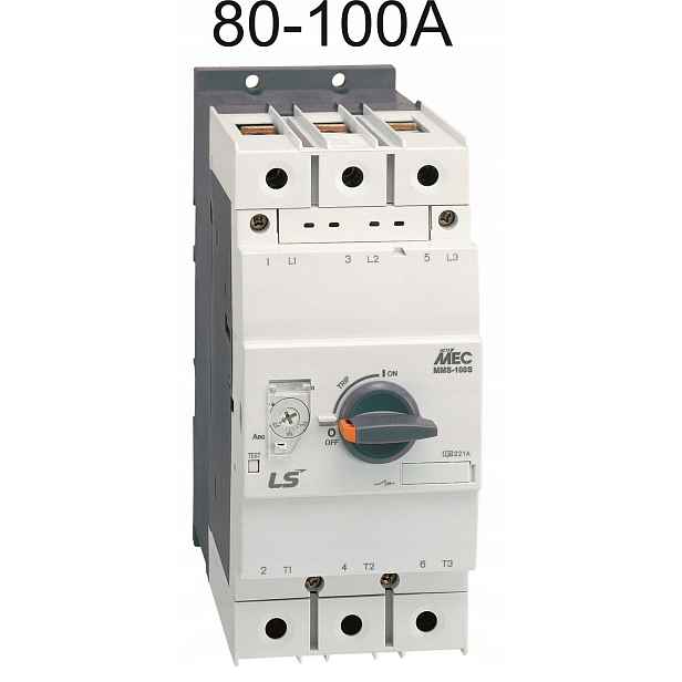 Motorový spínač MMS-100S 100A