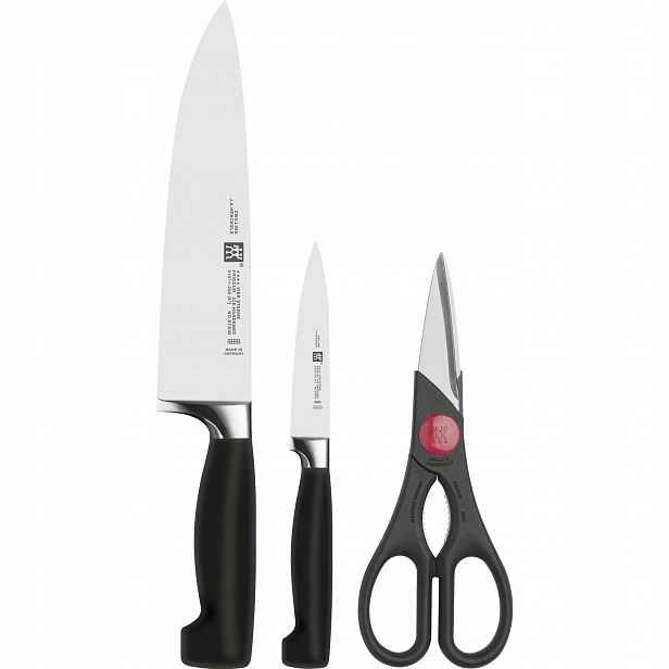 Sada Zwilling Four Star nůž 20 cm loupání nůžky