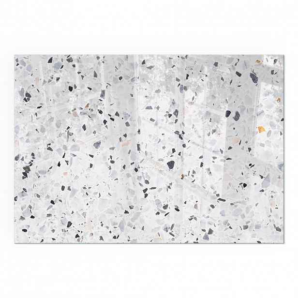 TULUP PODLOŽKA POD KRB 100x70 cm - Kamenný vzor s částicemi