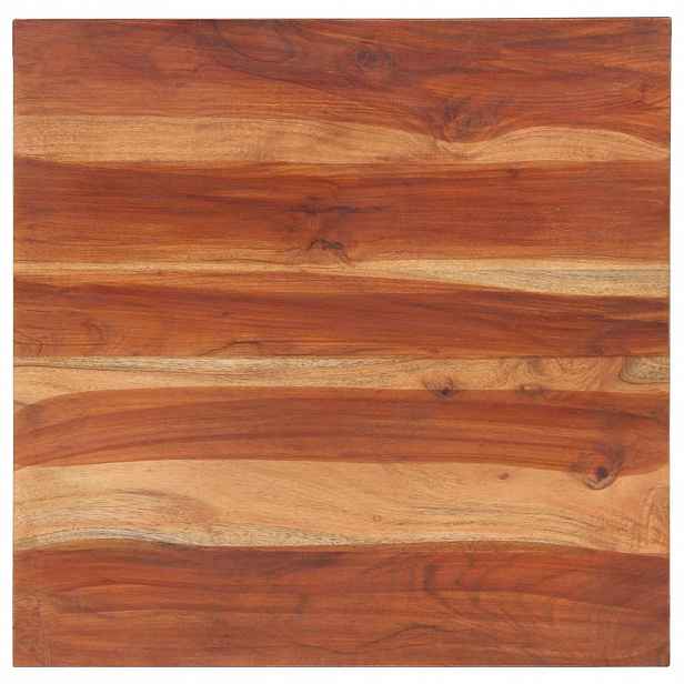 vidaXL Stolní deska masivní akáciové dřevo 25–27 mm 60 x 60 cm