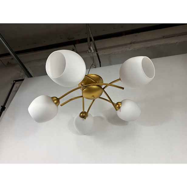Euro-Lamp Stropní Svítidlo Ella 5 Zlatá koňaková 5x60W Výrobce