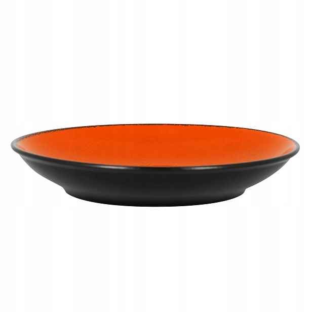 Fire Talíř hluboký kulatý 28 cm oranžový Rak Porcelain