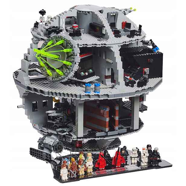 Podstavec Blacked Brick pro Lego 10188 Star Wars Hvězda smrti