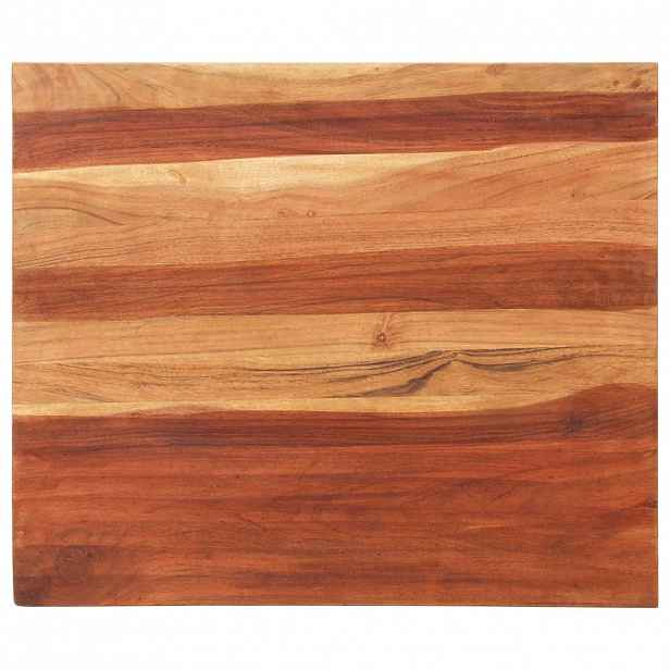 vidaXL Stolní deska masivní akáciové dřevo 25–27 mm 60 x 70 cm
