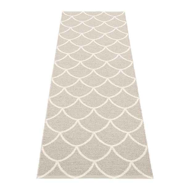 Krémový vnitřní a venkovní běhoun 70x225 cm Kotte Linen – Pappelina