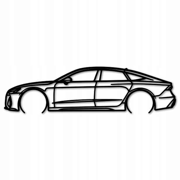 Ažurový Obraz Automobil Audi Rs 7 80 cm Nástěnná Dekorace Obrazy Do Ložnice
