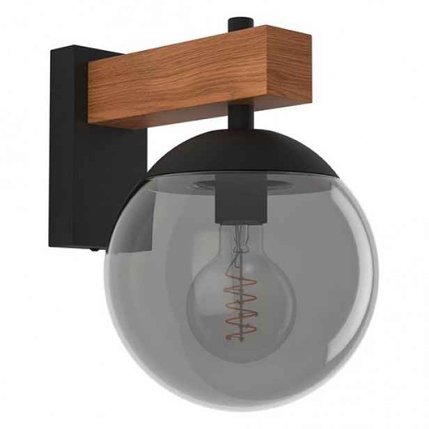 Nástěnná lampa Eglo BUFALATA ocel černá 900671