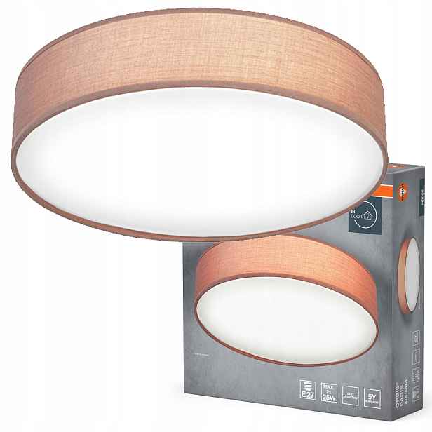 Stropní Svítidlo Led nástěnné svítidlo 2x E27 Hnědý Orbis Osram
