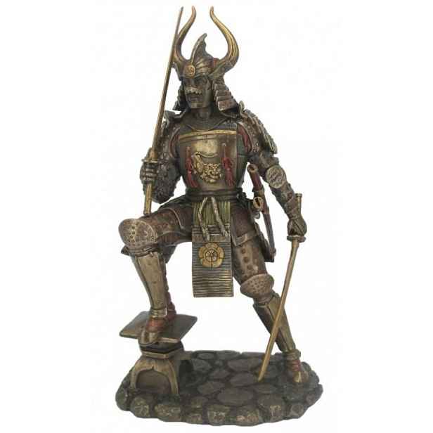 Figurka Samuraj v brnění s katanou II Styl Veronese